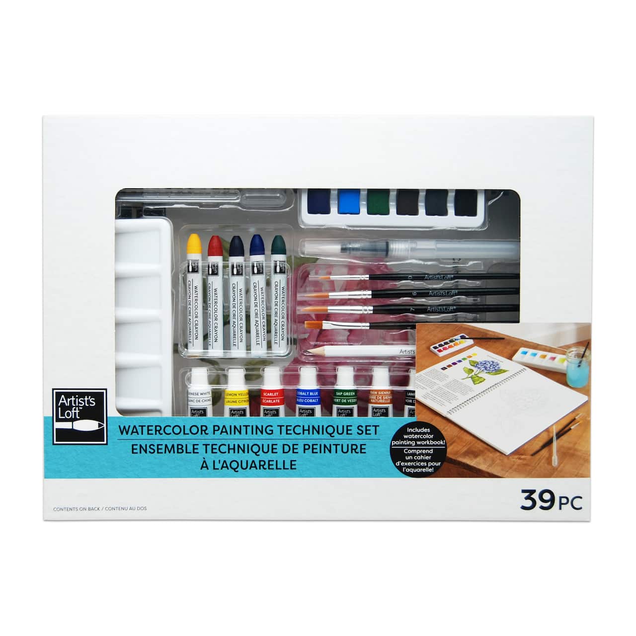 6 Pack: Watercolor Painting Technique Set by Artist's Loft™